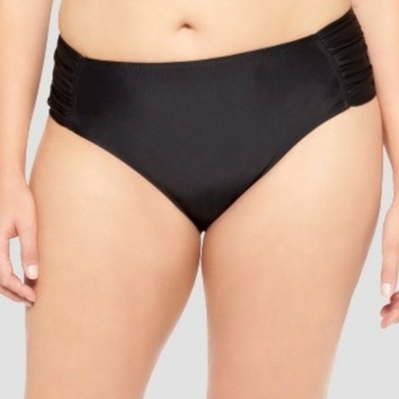 Ava & Viv Swim Bottoms Size 20W/22W Ruched NWT - Picture 2 of 12